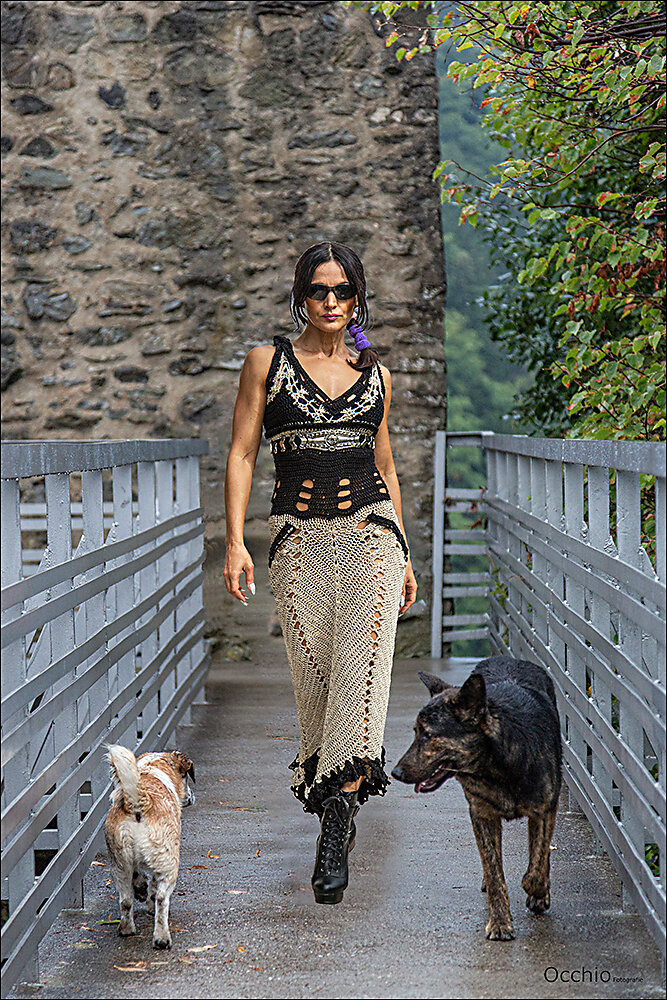 Catwalk with dogs